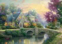 Puzzle 3000 pièces - Thomas Kinkade : Crépuscule - Schmidt Spiele