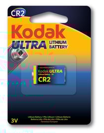 KODAK - Pile - Ultra Lithium - CR2 - à l'unité