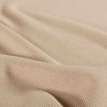 Tissu Jersey Maille Coton uni Beige