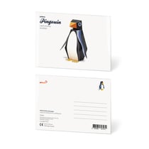 CARTE POSTALE PINGOUIN