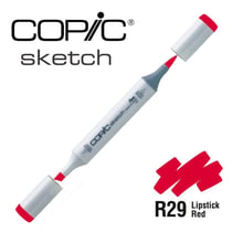 Copic - Marqueur à l'alcool Copic Sketch R29 Lipstick Red