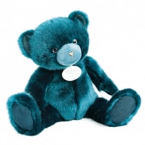 Ours Collection bleu paon 37cm