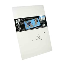 MégaCréa DIY - Châssis entoilé magnétique Rectangle 40x60 cm + 10 aimants
