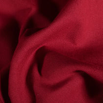 Tissu Toile de coton uni Grande largeur Rouge griotte