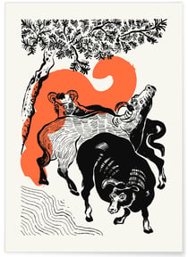 Affiche Art Japon 13 | A3 : 29,7x42cm