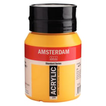 Peinture Acrylique - Jaune azo foncé - 270 - Amsterdam - Pot de 500ml