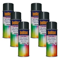 6 sprays de peinture Belton Spectral RAL7016 Gris anthracite