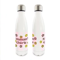 Bouteille Isotherme Maman Chérie Fleurs