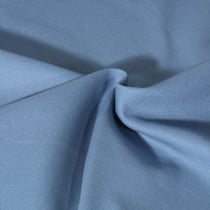 Tissu Toile Coton Canvas uni Mateo Bleu