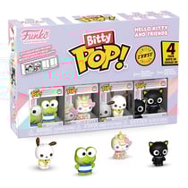 Hello Kitty and Friends - Pack 4 figurines Bitty POP! Hello Kitty and Friends Series 2 2 cm