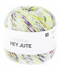 Fil de jute à tricoter ou crocheter HEY JUTE - 100gr - Rico Design 05 Classics