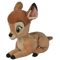 Peluche disney faon brun bambi 34 cm - doudou enfant - nicotoy