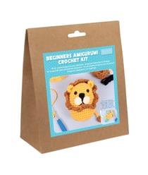 Kit Crochet Amigurumi Lion - Debutant - Trimits Jaune