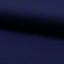 Tissu Coton Sergé d'ameublement uni Denim
