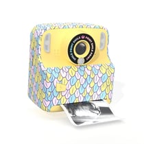 Appareil Photo Instantané Enfant PixiPrint Rose - Impression Noir & Blanc Rapide - MOB