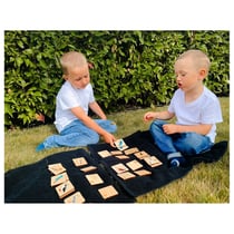 Jeu de Mémoire en Bois - Découverte des Oiseaux d'Europe