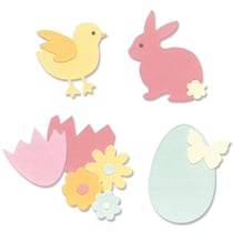 Matrices de découpe - Pâques - 11 dies Thinlits - Sizzix