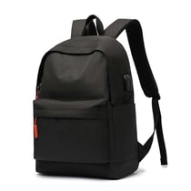 Sac À Dos Ordinateur Léger Grande Capacité Avec Port USB Et Design Ergonomique Noir YONIS