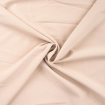 Tissu Sergé extensible uni Beige