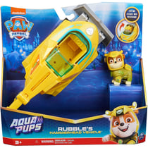 Paw Patrol Pat' Patrouille Aqua Pups - Voiture et Figurine Ruben