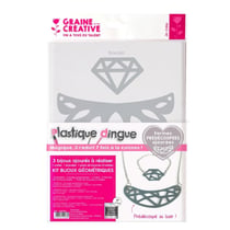 Plastique dingue - Kit Plastique Dingue Bijoux Géométriques