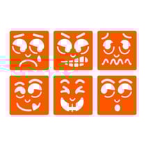 LOT 6 POCHOIRS EXPRESSIONS