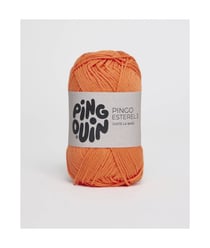 Pelote de coton PINGO ESTEREL 3 - Pingouin Orange