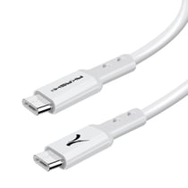 Câble USB-C vers USB-C Charge Rapide 3A Charge Synchro 1m Akashi Blanc