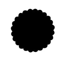 Perforatrice rond dentelé 3.5 cm - Artemio