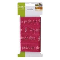 Ruban satin pour pâtisserie Un petit air de fête