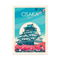 Affiche 30x40 cm - Osaka Japan - Studio Inception