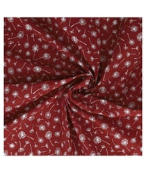 Tissu coton ombelles de 140 cm de largeur ombellerouge vendu par 50 cm