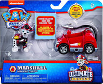 Pat patrouille ultimate marcus et son camion de pompier - figurine chien - paw patrol - spin master - 20101480