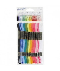 Assortiment de moulinés à broder - Distrifil Multicolore