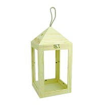 Lanterne en bois 15 x 15 x 30 cm
