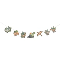Guirlande Dinosaures Vert