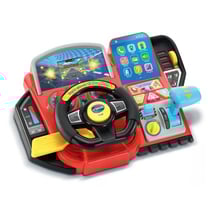Super console turbo pilote - simulateur de conduite - vtech - 558905 - jeux educatifs