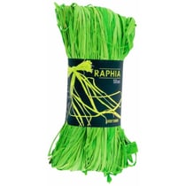 MégaCréa DIY - Raphia végétal Vert Pomme 50 g