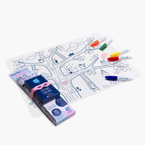 Set silicone a colorier l arbre magique - Super Petit