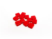 Carreaux mosaïque Rouge Pixel art - Mini - Lot de 170