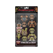 Five Nights at Freddy's - Figurines Snap Freddy & Springtrap 9 cm