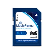 Carte mémoire Mediarange SDHC 16Go classe 10