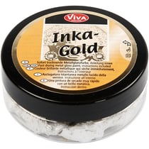 Peinture métallique Inka-Gold - Platine - 50 ml