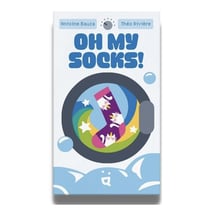 Oh my socks ! – jeu de cartes - Bleu - Helvetiq