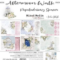 6 papiers scrapbooking 30 x30 cm Craft O' Clock AFTERNOON WALK