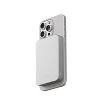 LinQ Powerbank 10 000mAh Sans Fil Fixation Magnétique Compatible MagSafe Ultra-Fin Gris