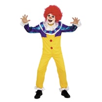 Déguisement Clown Halloween - Taille 4-6 ans