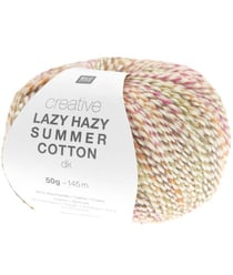 Pelote de coton à tricoter Creative LAZY HAZY SUMMER COTTON - Rico Design 31 Beige