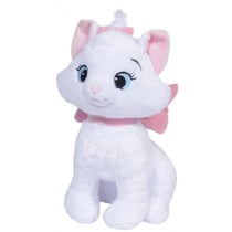 Grande peluche chat blanc marie 55 cm - les aristochats - collectio disney
