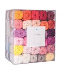 Lot de 60 Pelotes coton Creative RICORUMI dk - Rico Design Multicolore